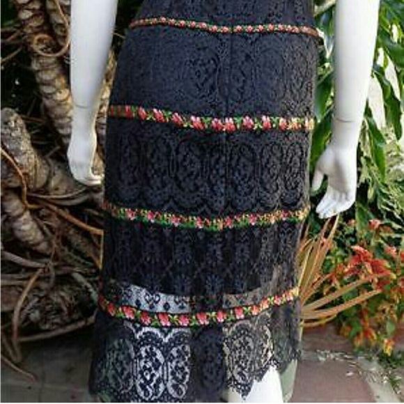 Nanette Lepore Black Lace Dress - Picture 3 of 9